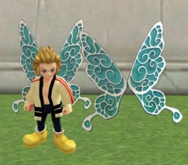 Aquamarine Orphe Wings