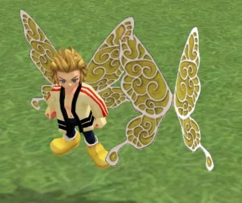 Citrine Orphe Wings